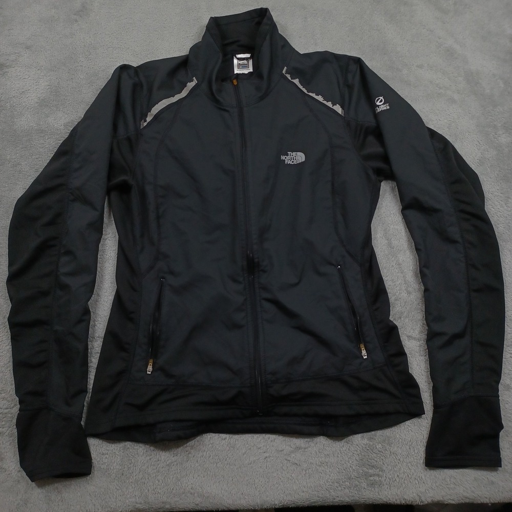 North Face Jacket WOmens Medium Black Flight Series Outdoor Lightweight